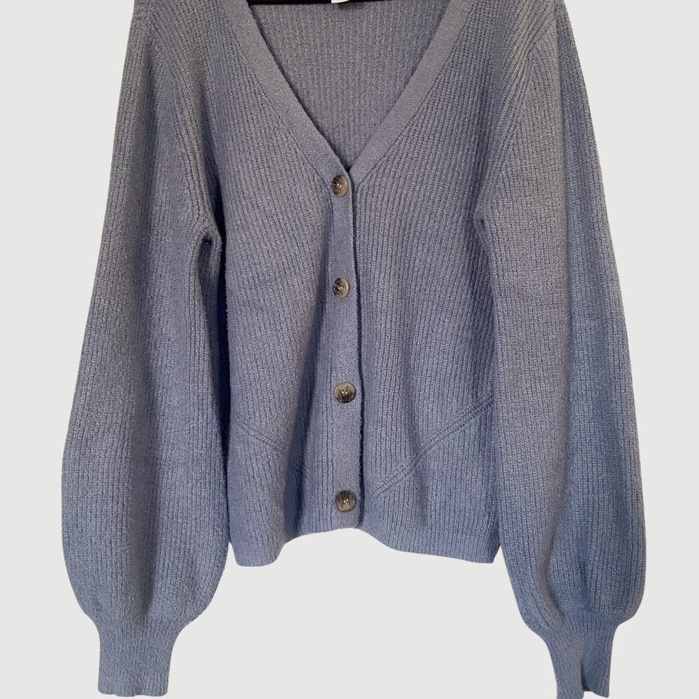 Joie Medium Sweater Lavender Button Down Sweater | Size Medium